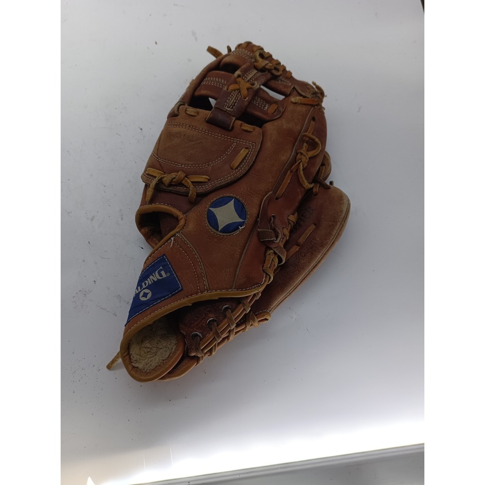 Spalding Pro Model 42-653 Baseball Glove Right Hand Throw Brown Leather a11